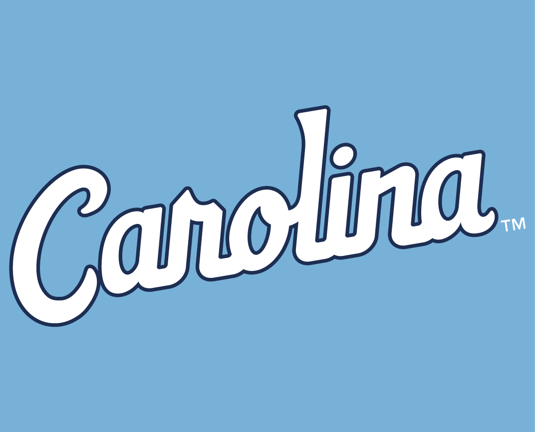 North Carolina Tar Heels 2015-Pres Wordmark Logo v4 iron on transfers for fabric